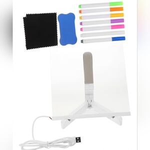 LED Light Up Board With Stand And Markers!